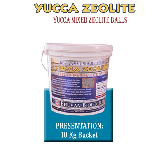 YUCCA जिओलाइट गेंदों - YUCCA मिश्रित जिओलाइट गेंदों